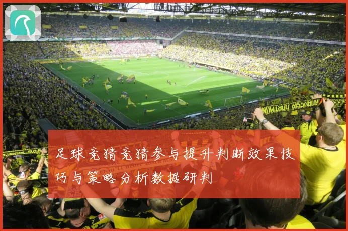 足球竞猜竞猜参与提升判断效果技巧与策略分析数据研判